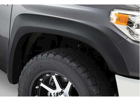 Bushwacker 22-C TUNDRA EXTEND-A-FENDER STYLE FENDER FLARE 4PC TXT BLACK