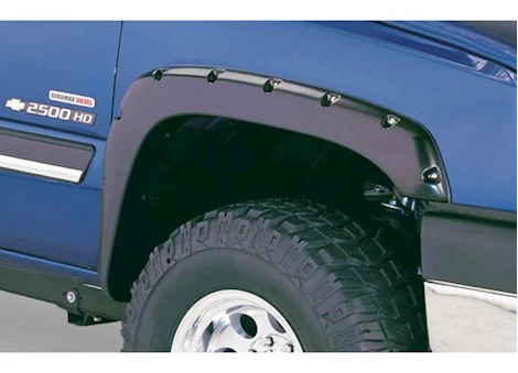 Bushwacker 21-22 COLORADO FLEETSIDE FENDER FLARE POCKET STYLE 4PC