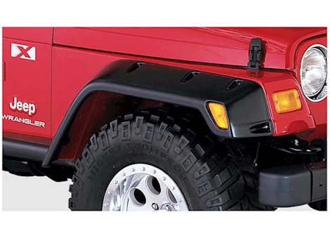 Bushwacker Pocket Style Fender Flares - 2-Piece Front Set