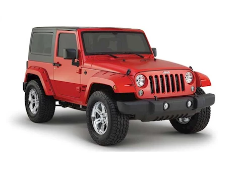 Bushwacker Pocket Style Fender Flares - 2-Piece Rear Set Main Image