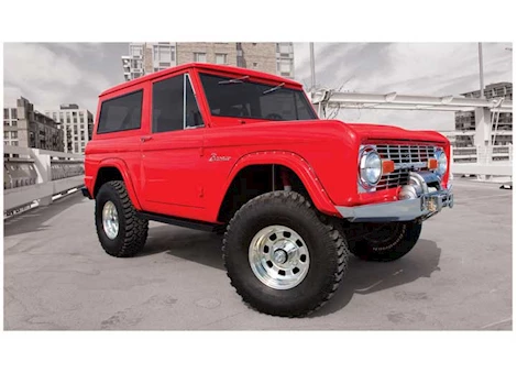 Bushwacker Cut-Out Fender Flares - 2-Piece Rear Set