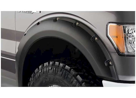 Bushwacker Pocket Style Fender Flares - 2-Piece Front Set Main Image