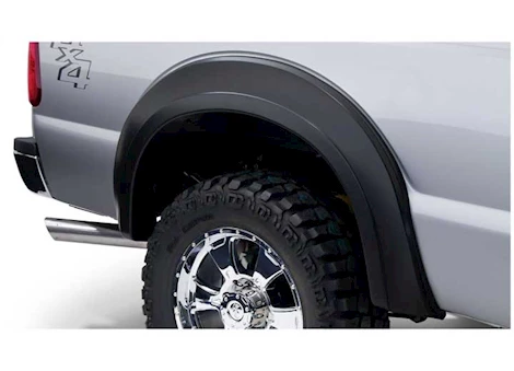 Bushwacker 17-c f250/ 350 super duty ff extend-a-fender style 2pc rear black Main Image