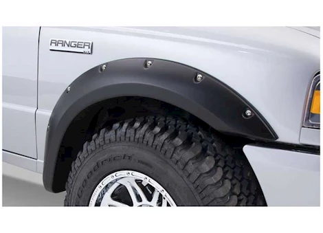 Bushwacker Pocket Style Fender Flares - 2-Piece Front Set Main Image