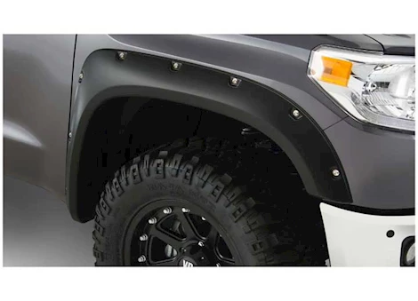 Bushwacker Pocket Style Fender Flares - 2-Piece Front Set Main Image