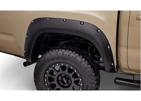 Bushwacker 16-C TACOMA FENDER FLARES POCKET STYLE 2PC