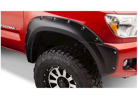 Bushwacker Pocket Style Fender Flares - 2-Piece Front Set