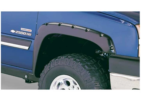 Bushwacker Pocket Style Fender Flares - 2-Piece Front Set