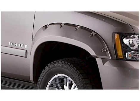 Bushwacker Pocket Style Fender Flares - 2-Piece Front Set