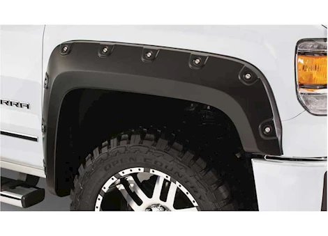 Bushwacker 14-15 SIERRA 1500 FRONT BOSS POCKET STYLE FENDER FLARES - FRONTS ONLY