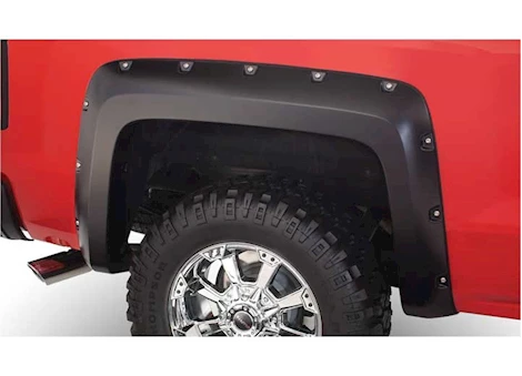 Bushwacker Pocket Style Fender Flares - 2-Piece Rear Set Main Image