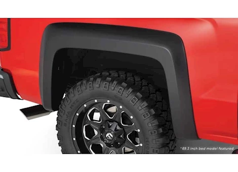 Bushwacker 14-19 silverado 1500/15-19 silverado hd sb/lb(6.5ft/8ft bed) ext-a-fe rears only Main Image