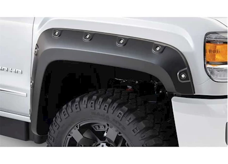 Bushwacker Boss Pocket Style Fender Flares - 2-Piece Front Set