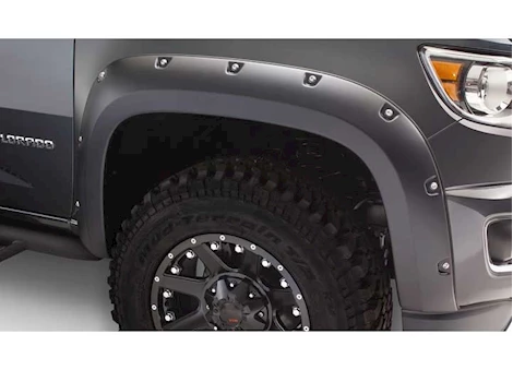 Bushwacker 15-20 COLORADO FENDER FLARES POCKET STYLE 2PC EXCL ZR2 MODELS