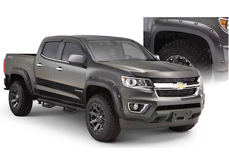 Bushwacker 15-20 CANYON/COLORADO(EXCL ZR2) 61.7IN BED/FLEETSIDE FENDER FLARES POCKET STYLE 4PC