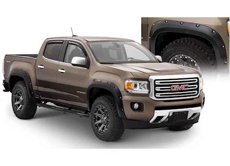 Bushwacker 15-20 canyon/colorado(excl zr2) crew cab sb(5ft bed) pocket style fender flares Main Image