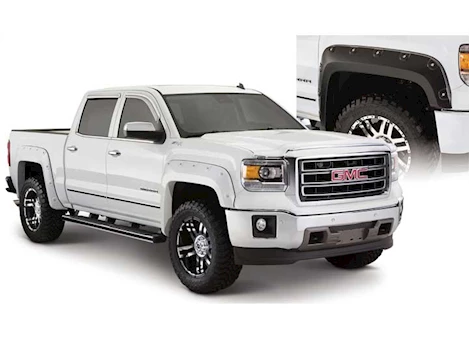 Bushwacker 16-18 sierra boss pocket style fender flares Main Image