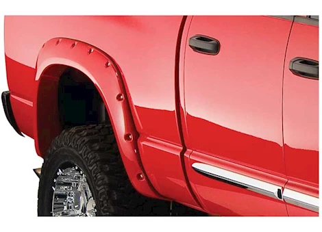 Bushwacker Pocket Style Fender Flares - 2-Piece Rear Set