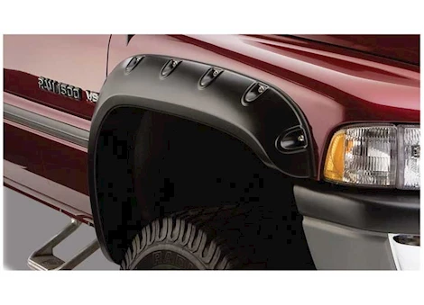 Bushwacker Pocket Style Fender Flares - 2-Piece Front Set