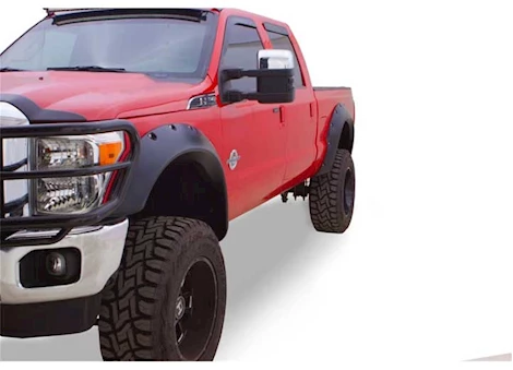 Bushwacker 11-16 F250/F350 SUPER DUTY TRUCKS FENDER FLARES CUTOUT STYLE 2PC