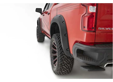 Bushwacker 19-C SIERRA 1500 FENDER FLARE 4PC ONYX BLACK