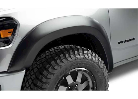 Bushwacker 19-C RAM 1500 FENDER FLARE EXTENDAFENDER STYLE 2PC FR