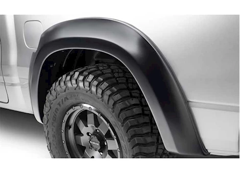 Bushwacker 19-C RAM 1500 FENDER FLARE EXTENDAFENDER STYLE 2PC RR