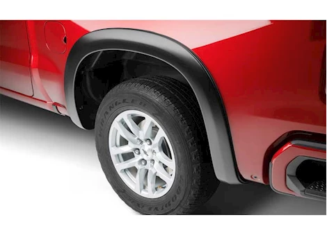 Bushwacker 19-C SILVERADO 1500 FENDER FLARE OE-STYLE 2PC BLACK