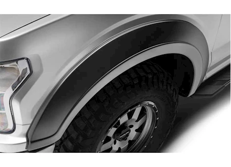 Bushwacker 18-C F150 FENDER FLARE EXTEND-A-FENDER STYLE 4PC BLACK