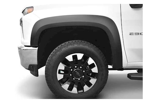 Bushwacker 20-C SILVERADO 2500/3500 FENDER FLARE EXTEND-A-FENDER STYLE 2PC