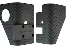 Bushwacker 07-18 wrangler jk 4dr trail armor rear corners