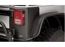 Bushwacker 07-18 wrangler jk 2dr trail armor rear corners