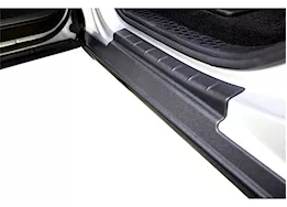 Bushwacker 09-18 ram 1500/09-19 ram 2500/3500 mega cab trail armor rocker panel and sill plate cover blk