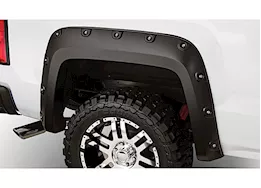 Bushwacker 07-14 sierra hd sb/lb boss pocket style fender flares - rear pair only