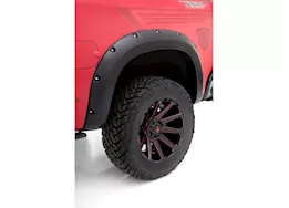 Bushwacker 19-21 silverado 1500 fender flare pocket style 2pc black