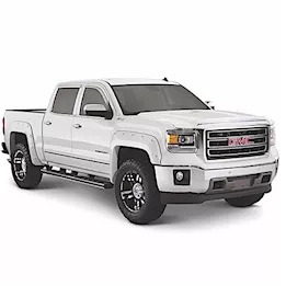 Bushwacker 17-18 silverado 1500 fender flare pocket style-color 4pc