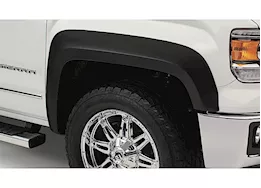 Bushwacker 19-c sierra 1500 fender flare extend-a-fender style 4pc black