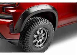 Bushwacker 19-c silverado 1500 pocket style fender flare 4pc black