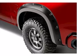 Bushwacker 19-c silverado 1500 pocket style fender flare 4pc black