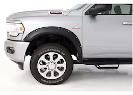 Bushwacker 19-c ram 2500/3500(new body style) black 2pc front smooth pocket style fender flare