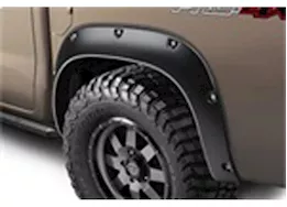 Bushwacker 22-c frontier pocket style fender flare 4pc black