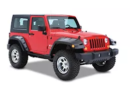 Bushwacker Max Coverage Pocket Style Fender Flares - 2-Piece Rear Set