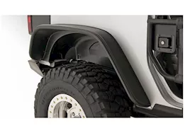 Bushwacker Flat Style Fender Flares - 2-Piece Rear Set