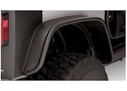 Bushwacker Flat Style Fender Flares - 2-Piece Rear Set