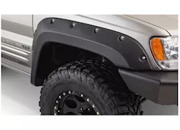 Bushwacker Cut-Out Fender Flares - 2-Piece Front Set