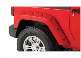 Bushwacker Pocket Style Fender Flares - 2-Piece Rear Set