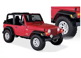 Bushwacker Pocket Style 6 Fender Flares - Matte Black