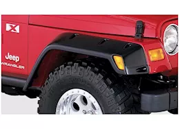 Bushwacker Pocket Style 6 Fender Flares - Matte Black