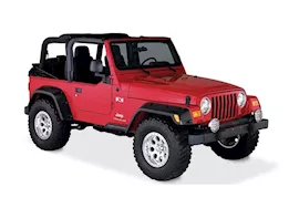 Bushwacker Pocket Style 6 Fender Flares - Matte Black