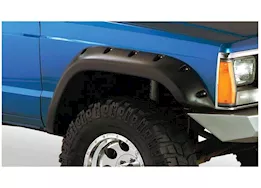 Bushwacker Cut-Out Fender Flare - OE Matte Black